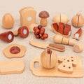 Log Wooden Kitchen Set